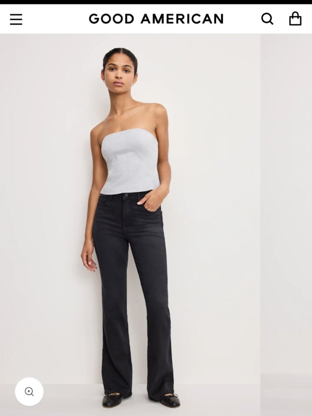 soft tech good classic bootcut jeans